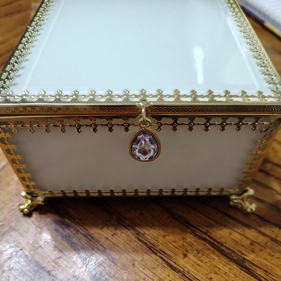 Other - Jewelry/Trinket Box Glass